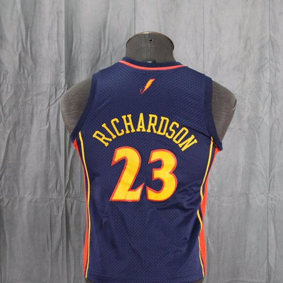 Golden State Warriors Jersey (Retro) - Jason Richardson 23 by Nike - Youth M - Picture 5 of 10